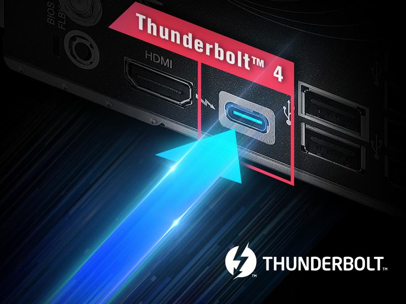 Thunderbolt™ 4/USB4 Type-C